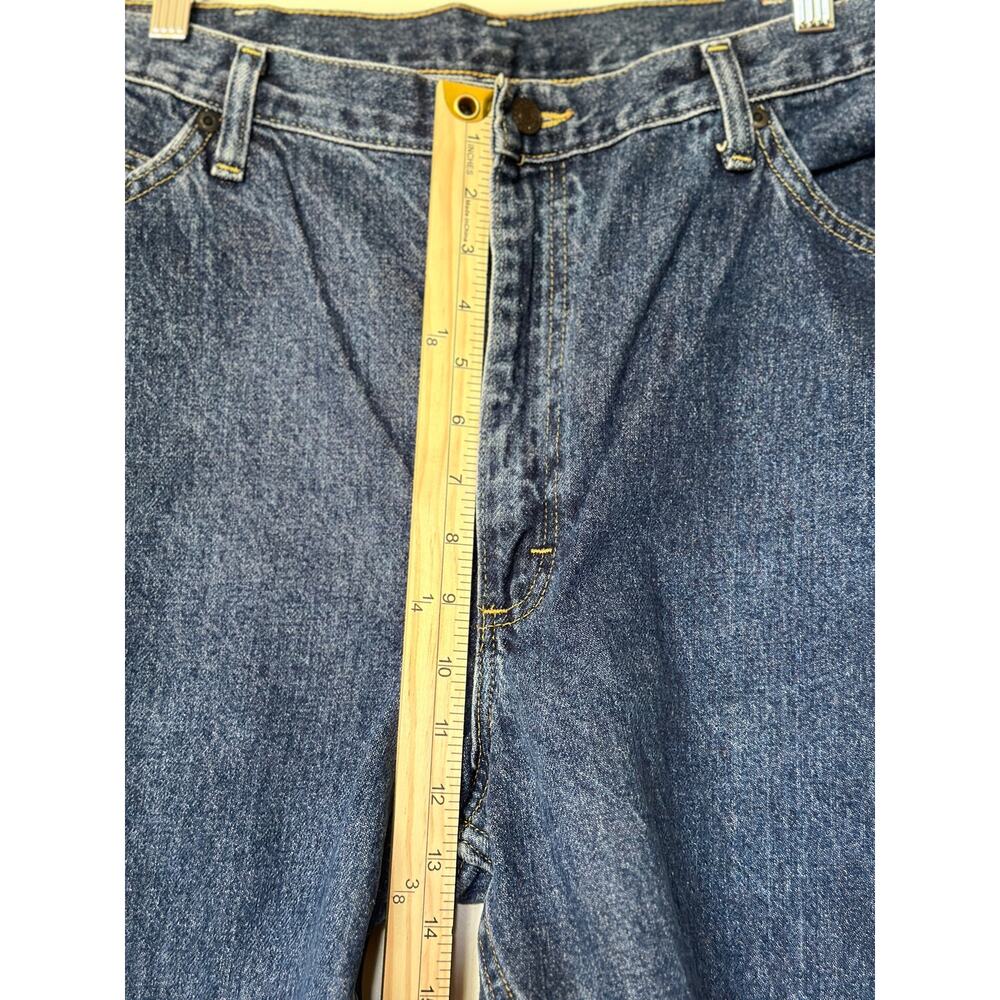 Lee Jeans Men's 42 x 30 100% Cotton Straight Leg Jeans Medium Wash 2008940 - Picture 4 of 9